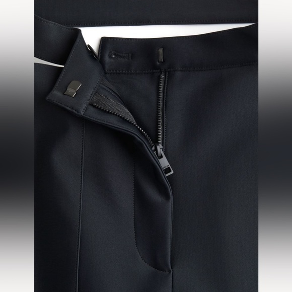 H&M Mugler Jersey Cut-out Pants SIZE 16 - Picture 4 of 6